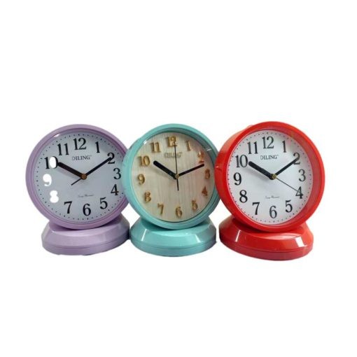 Table Clock Dilling Brand Color Full With Sweet Looking