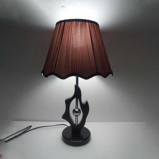 European style table lamp Wooden Steeliness Steel Electric Powered