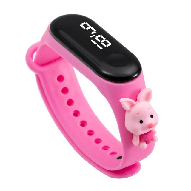 Creative Cartoon Kids Watch Led Touch Screen Digital Watch.